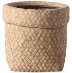 Flower Plant Pot-vintage Woven Style