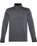 Men's Ua Storm Golf Sweater Fleece Zip - Black XXL