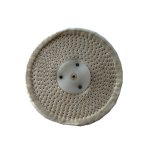 Tork Craft White Buff Mop 150MM X 3 Section X 30MM Thick 1 2 " Hole