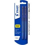 Pilot Supergrip G Ballpoint Blue Medium 2 Pack