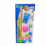 Golf Sports Set On Card