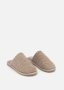 Textured Mules Slippers