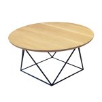 Oak Geo Coffee Table