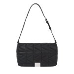 K kuilt Medium Shoulder -black nickle