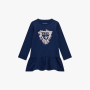 Guess Girls Interlock Dress Navy - 15-16