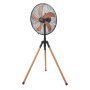 Alva Air 40CM Wooden Finish Tripod Fan 50W