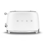 Smeg – 2 Slice Toaster Matt White – TSF01WHMEU