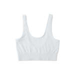 Ribbed Seamless Bra Assorted - Small Dove