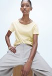 Cotton T-Shirt - Pale Yellow
