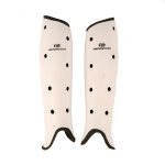 Hs Moulded Hockey Shinguard White
