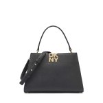 Foster Medium Satchel -black gold