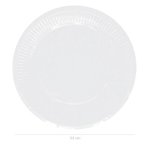 Large White Party Plates Pack Of 20