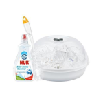 Nuk Cleaning Bundle With Yellow Bottle Brush