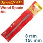 Speedbor Flat Wood Bit 8MM