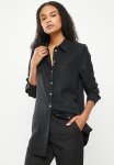 Polo Jess Long Sleeve Painters Shirt - Black