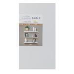 Hollow Flt Shelf 450MM White