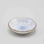 Soya Dipping Bowl - Blue Print
