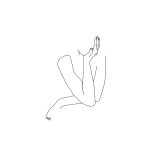 Handrawn Line Art Print 3