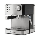 Mellerware - Espresso Maker Stainless Steel Brushed 20BAR 850W Trieste