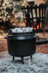 Megamaster No 3 Pro Potjie Removeable Screw- In Legs & Free Carry Bag |6009665580005