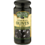 Bianca Pitted Black Olives 335G
