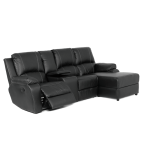 Calgan Lyla 4 Piece Corner Unit Black