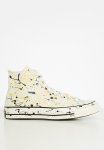 Converse Chuck 70 Paint Splatter Hi - Archive Print - Egret black amarillo