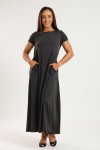 Mia Short Sleeve Maxi Dress With Pockets