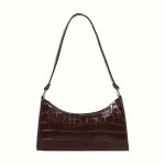Ladies' New Fashion Shoulder Bag Versatile Stone Pattern Underarm Bag