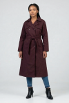 Trench Coat - XXL Wine
