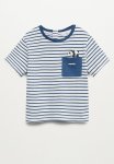 T-Shirt Pocket - Blue
