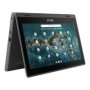 Asus Chromebook Flip CR1100FKA-C864G1C Notebook - Stylus Inc - Intel Celeron N4500 8GB RAM 64G Emmc 11.6 Touch Screen + Stylus Chrome Os