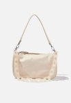 Charlie Chain Shoulder Bag - Butter