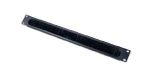 APC 1U Cable Pass-thru W Brush Strip Black
