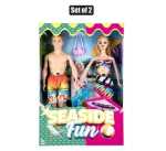 Fashion Beach Dolls Set Of 2 Marketplace Brits Bros
