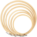 Embroidery Hoops - Bamboo - Stitch And Go