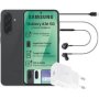 Samsung A36 5G 6GB|128GB Awesome Black Bundle Adapter + Earphones