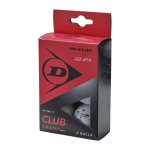 Dunlop Club Champ 6 Table Tennis Ball Box - White