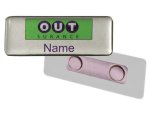 Name Badge Magnet Clip - Std Size 70MM X 30MM