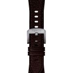 Tissot Official Brown Prx Leather Strap With Steel Endpiece