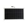 20W 12V Monocrystalline Solar Panel With Dual USB And Dc Output
