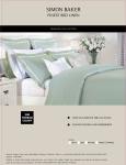 Simon Baker T200 Cotton Double Satin Stitched Duvet Cover Set Marine Various Sizes - Marine Super King 260 X 230CM + 2 Pillowc