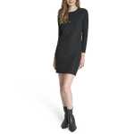 Logo Jacquard Dress -black