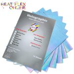 A4 Waterproof Inkjet Silver Holographic Vinyl – Glitter 10 Sheets