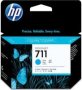 HP 711 Designjet Ink Cartridges 3 Pack Cyan