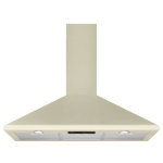 Smeg 90CM Decorative Wall Hood Universal Aesthetic KSED95 Cream