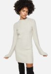 Cable-knit Dress - Natural White