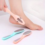 Ergonomic Double-sided Foot File - Alcohol-free Easy Dead Skin Removal For Silky Soft Feet Perfect For Home Pedicure & Nail Care
