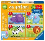 On Safari Total 14 Piece Puzzle