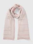Greta Geo Print Scarf - 0 Blush cream